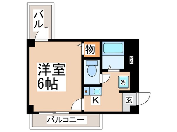 ツインツリーの物件間取画像